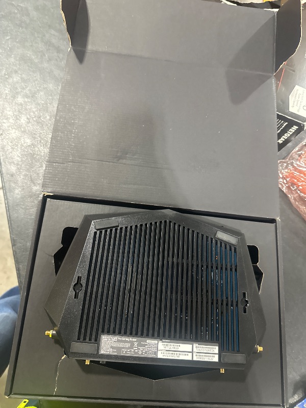 Photo 1 of NETGEAR Nighthawk Pro Gaming 6-Stream WiFi 6 Router (XR1000) - Security Features, AX5400 Wireless Speed (up to 5.4Gbps), DumaOS 3.0 Optimizes Lag-Free Server Connections, 4 x 1G Ethernet Ports