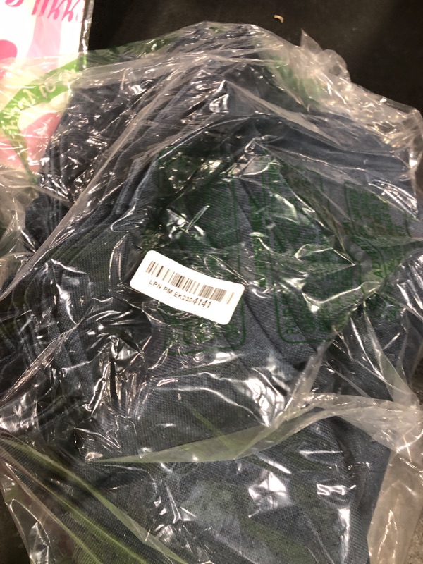 Photo 1 of 100% Blackout Shield Linen Blackout Curtains for Bedroom 96 Inches Long, Back Tab/Rod Pocket Living Room Drapes, Thermal Insulated Blackout Curtains 2 Panels Set, 50" W x 96" L, Navy