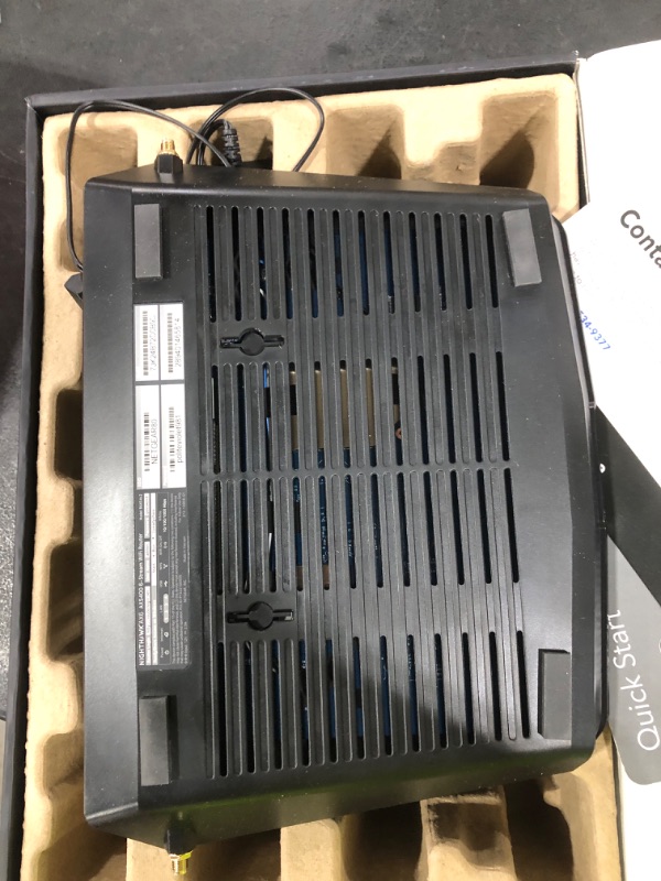 Photo 1 of NETGEAR Nighthawk 6-Stream Dual-Band WiFi 6 Router (RAX54S) – Security Features, AX5400 Wireless Speed, Up to 5.4 Gbps, Covers up to 2,500 sq. ft., 25 Devices - 1-Year Armor Subscription Included