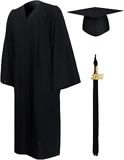 Photo 1 of 2025 black cap and gown 