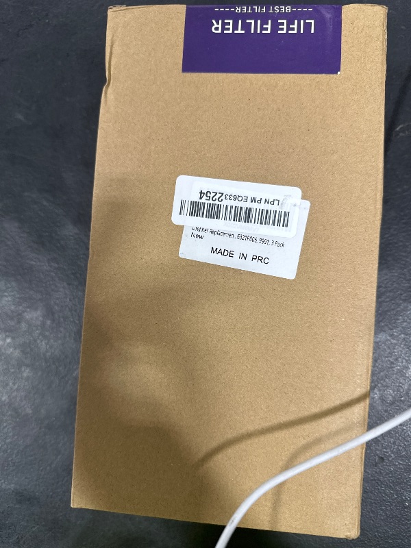 Photo 1 of Lifefilter Replacement for MWF Refrigerator Water Filters, MWFP, HDX FMG-1, MWFA, GWF, WFC1201, RWF1060, 197D6321P006, 9991, 3 Pack