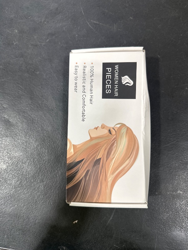 Photo 1 of Rich Choices Hair Toppers for Women Real Human Hair 150% Density Clip in Silk Base No Bangs 100% Human Remy Toppper Realistic Scalp Pieces for Women with Thinning Crown 10 Inch #1BR Black
