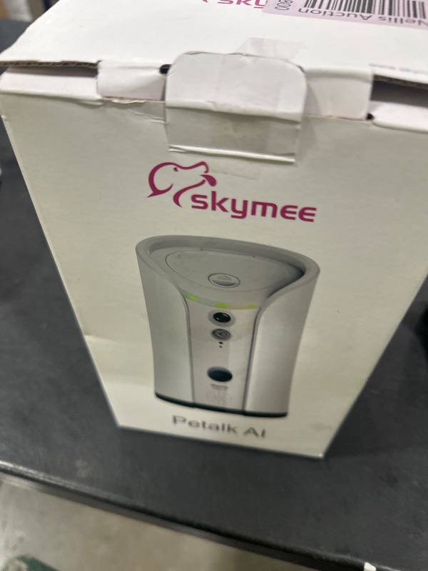 Photo 1 of SKYMEE Dog Camera Treat Dispenser, WiFi Remote Pet Camera with Two-Way Audio and Night Vision, Compatible with Alexa