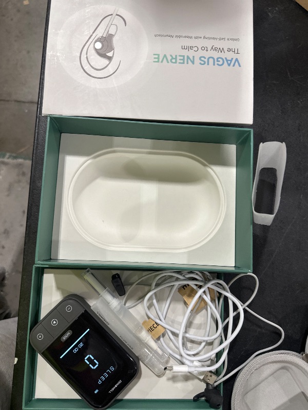 Photo 1 of ZENOWELL Auricular Vagus Nerve Stimulator | Sleep Aid Device | Patented Vagus Nerve Wearable Device for Restore Calm, Stress Relief and Recover | Relaxation Device for Long-Term Wellness