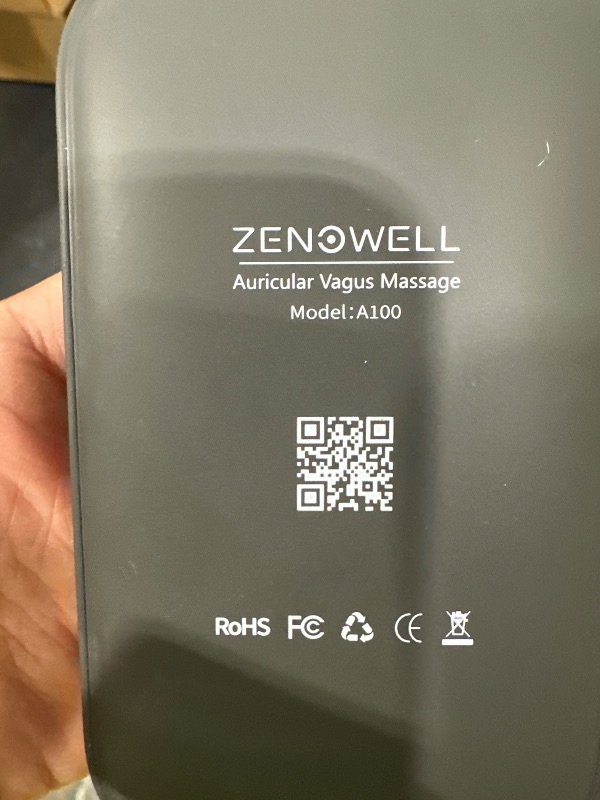 Photo 1 of ZENOWELL Auricular Vagus Nerve Stimulator | Sleep Aid Device | Patented Vagus Nerve Wearable Device for Restore Calm, Stress Relief and Recover | Relaxation Device for Long-Term Wellness