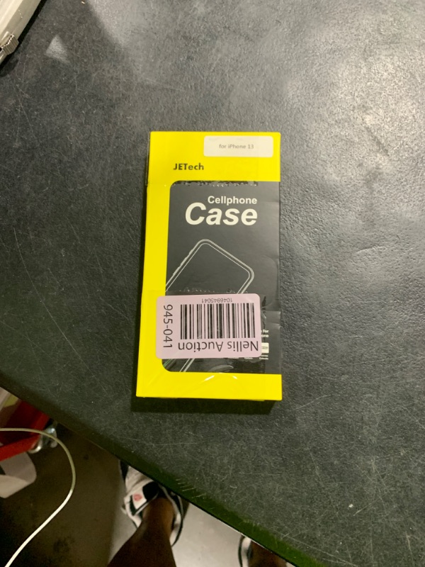 Photo 1 of JETech Case for iPhone 13 6.1-Inch, Non-Yellowing Shockproof Phone Bumper Cover, Anti-Scratch Clear Back (Clear)