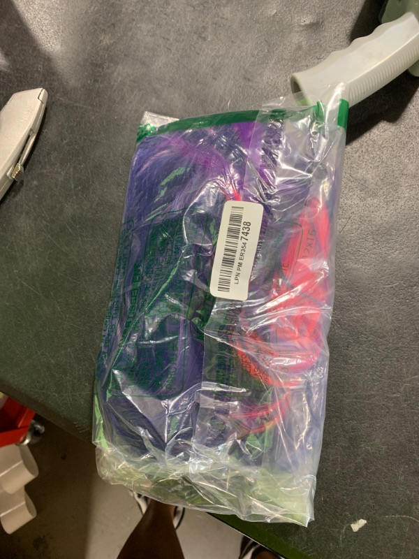 Photo 1 of ANOGOL Free Cap + Purple Mix Pink Cosplay Wigs with Ponytail Rainbow Scene Wig with Tail Multi-Colored Synthetic Hair Anime Cosplay Wigs for Halloween Costume Christmas Party Outfit Mardi Gras Wig