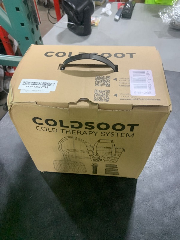 Photo 1 of COLDSOOT Cold Therapy Machine w/Timer, Compact and Portable Ice Machine for Knee After Surgery, Knee Replacement Recovery System, Cryotherapy Pain Relief w/Compression Pad for Shoulder, Hip and Ankle