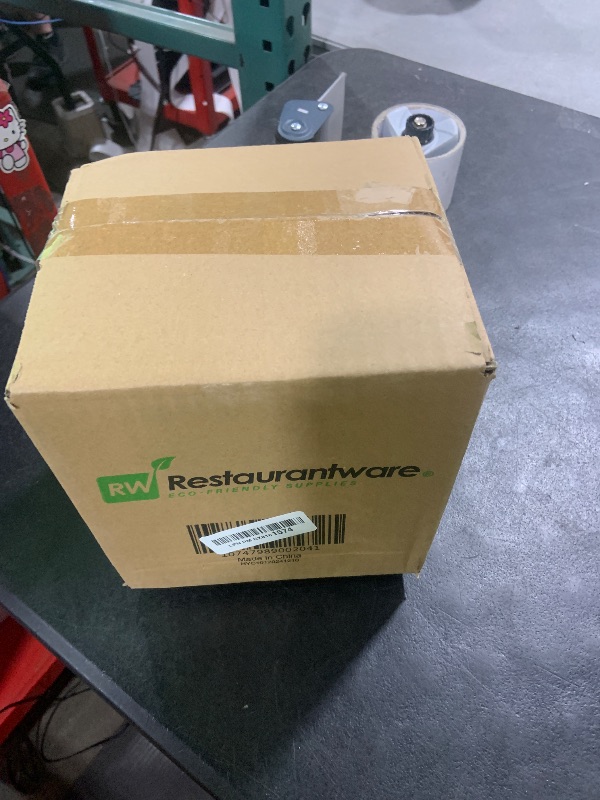 Photo 1 of Restaurantware 2.8 x 2.8 x 2 Inch Mini Burger Boxes 100 Clamshell Food Containers - Hinged Lid Disposable Kraft Paper Take Out Boxes For Appetizers Or Desserts Serve Sliders or Finger Foods