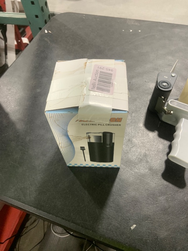 Photo 1 of Electric Pill Crusher Crusher - 30000 RPM Powerful Motor for Fast Fine Powder, Electronic Pulverizer to Crush Multiple Small/Large Pills & Vitamins for Adults, Elderly, Kids, Pets, Feeding Tubes