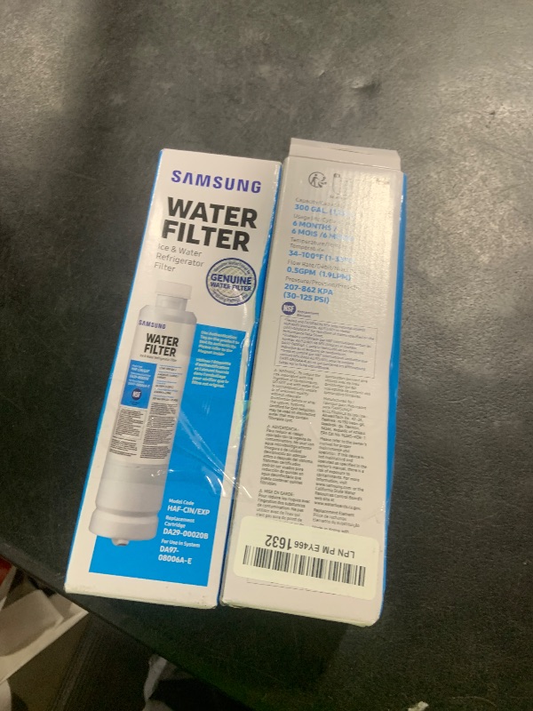 Photo 1 of 2 Pack Samsung DA29-00020B HAF-CIN/EXP Refrigerator Water Filter (2 Items)