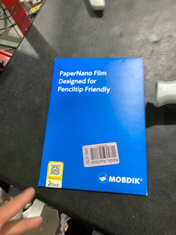 Photo 1 of MOBDIK 2 Pack Paperfeel Screen Protector Compatible with iPad Pro 11 (2022&2021&2020&2018)/ iPad Air 5th & Air 4th Generation(10.9 Inch), Crafted for Natural Writing, Anti Glare, Easy Installation