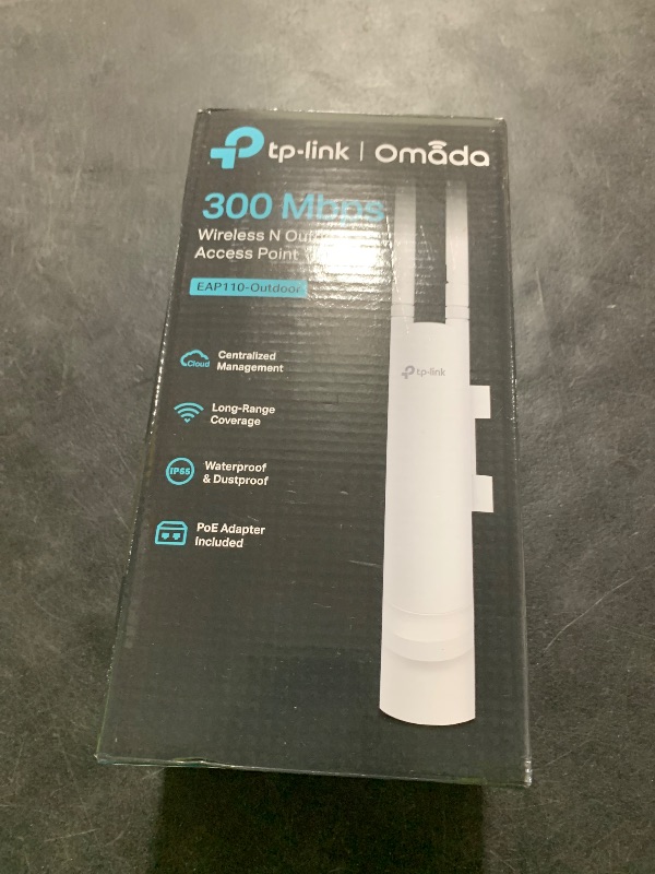 Photo 1 of TP-Link Omada Long Range Outdoor Access Point | WiFi Extender Outdoor Universal Compatible | AC1200 Dual Band | IP65 Weatherproof | Seamless Roaming | Omada Remote Managed(EAP225-Outdoor)