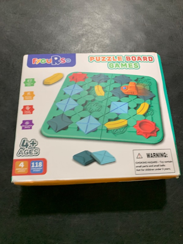 Photo 1 of fygurso STEM Board Games, Puzzle Logical Builder Kids Toys, Preschool Montessori Brain Teasers Birthday Gifts for Kids 4-8 Years Old