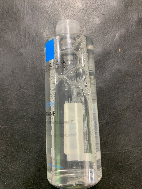 Photo 1 of La Roche-Posay Micellar Cleansing Water for Sensitive Skin, Micellar Water Makeup Remover, Cleanses and Hydrates Skin, Gentle Face Toner, Oil Free