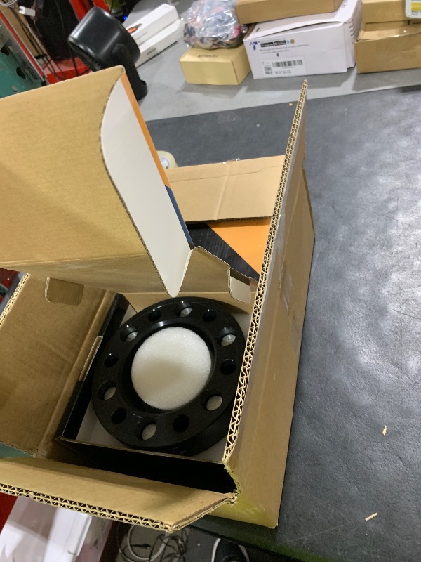 Photo 1 of KSP 6X5.5 Wheel Spacers Fit for Tacoma 4runner, 1.5 inches Forged Hub Centric Adapters Kits with Extended Open Lug Nuts fit 6 Lug Wheels Without Locking hub, Package of 4 (Black 6061 T6 Aluminum)