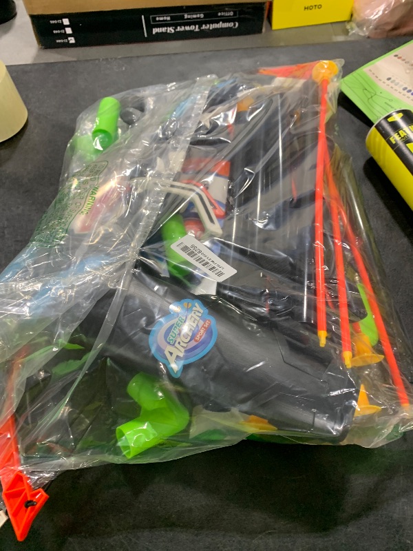 Photo 1 of Bow and Arrow Set for Kids, 2-Pack LED Light Up Archery Set with 20 Suction Cup Arrows, Indoor and Outdoor Toy for Boys Girls Age 4-8 8-12 with Standing Target&2 Quivers, Birthday Gift 3-12 Years Old