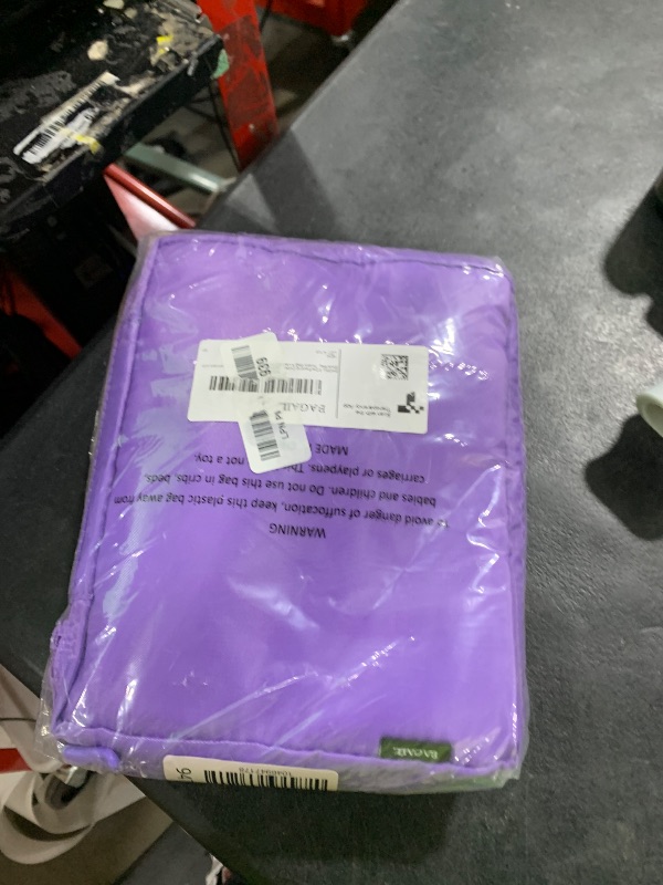 Photo 1 of BAGAIL 8 Set Packing Cubes Luggage Packing Organizers for Travel Accessories-Light Purple