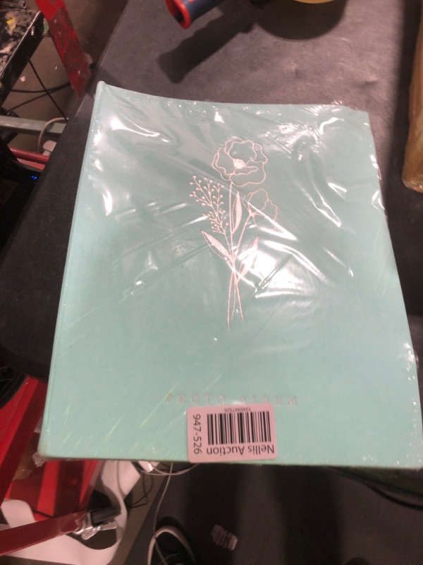 Photo 1 of Lanpn Photo Album 4x6 400 Pockets, Linen Photo Albums Holds 400 Vertical Pictures Only Teal