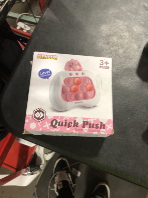 Photo 1 of SIENBOR Quick Push Game Console,4 Modes Games, A Toy Game Machine That Exercises Reaction Ability and Improves Concentration |Teens Boys & Girls Ages 3-12 Years Old & Up