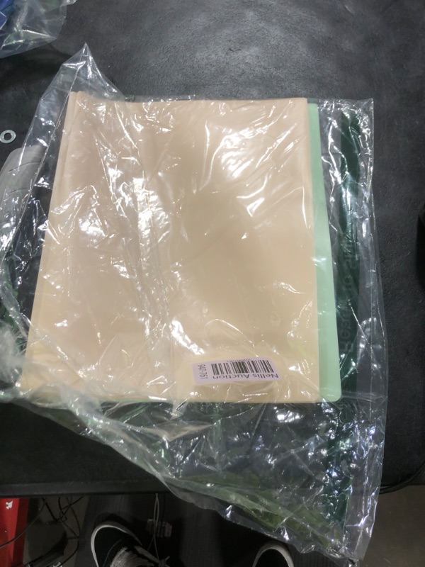 Photo 1 of HABGP Two Pocket Folder With Prongs (5 Pack, Pastel Colors), Plastic Folders With Pockets and Business Card Holder, Fit Letter Size, for Organizing Papers in School, Office & Business
