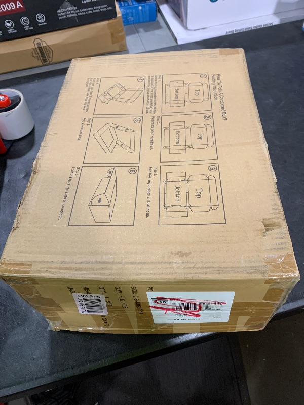 Photo 1 of Lyeasw 13x10x2 Inch Shipping Boxes 25 Pack, Red Gift Wrap Boxes with Lids for Christmas Presents, Corrugated Small Cardboard for Small Business Mailing Packing Mailer