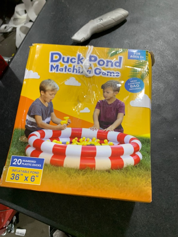 Photo 1 of Duck Pond Matching Carnival Game, Outdoor Games for Kids Birthday Party Field Day Fun Activities for Kids 4-8, 3-5 - Outdoor Water Toys and Games for Backyard, Memory Game, Easter Gift Summer Toy