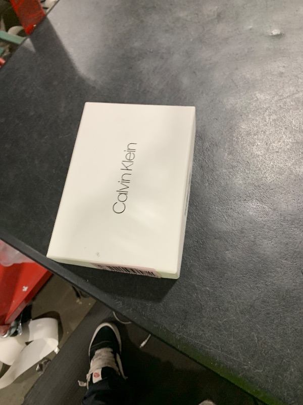 Photo 1 of Calvin Klein Men's RFID Blocking Leather Bifold Wallet, Brown Coin Pocket, One Size
