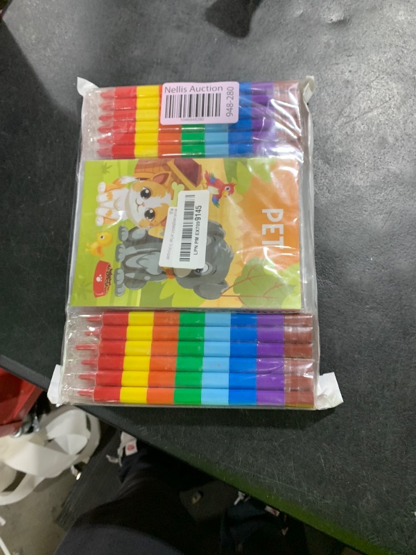 Photo 1 of BenLouis Coloring Books for Kids With Stacking Crayons Set Mini Coloring Books Bulk for Ages 4-8-12 Small Activity Books for Birthday Party Gifts Goodie Bags Stuffers Travel?24+24Pcs Assorted?