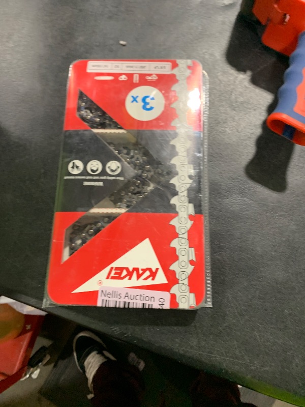 Photo 1 of KAKEI 14 Inch Chainsaw Chain 3/8" LP Pitch .050" Gauge 52 Drive Links Fits Husqvarna 120, Echo CS-310, Ryobi RY3714 and More- S52 (3 Chains)