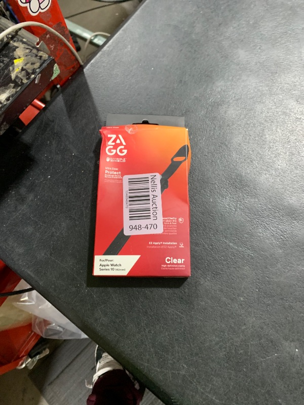 Photo 1 of ZAGG Ultra Clear Film Screen Protector for Apple Watch Series 10 42mm – Impact & Scratch Protection, Self-Healing Nano Technology, High-Definition Clarity, Easy Installation