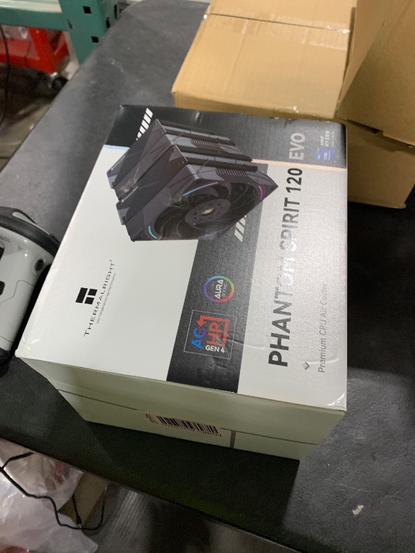 Photo 1 of Thermalright Phantom Spirit 120 EVO CPU Air Cooler, 7 Heat Pipes CPU Cooler,Dual 120mm TL-K12 PWM Fans, AGHP 4.0 Technology, for AM4 /AM5/Intel 1851/1700/1150/1151/1200, PC Cooling