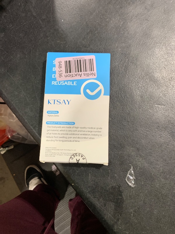 Photo 1 of KTSAY 2 Pairs Metatarsal Pads with Gel Pad for Women and Men, Foot Pads for Ball Pain Relief, Morton's Neuroma, Metatarsalgia Support