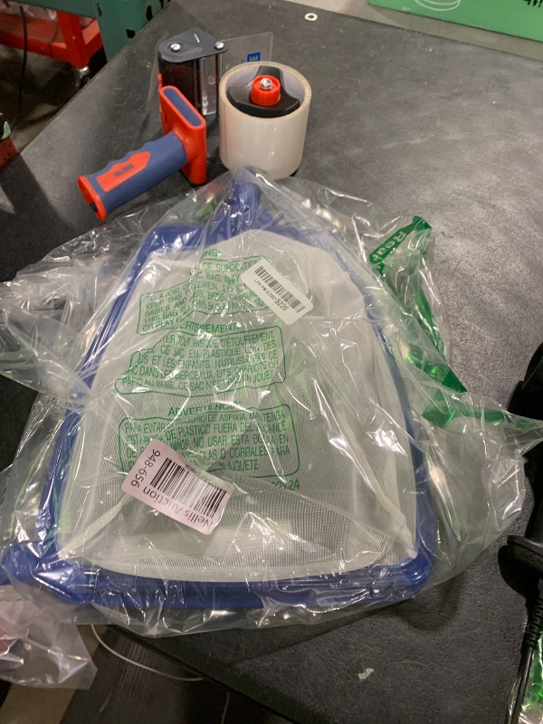 Photo 1 of POOLAZA Hot Tub Skimmer Net Handheld, Professional Pool, Spa, Pound Skimmer Net with Aluminum Pole Handle, Deep Ultra Fine Mesh Netting Small Pool Skimmer Net, Upgrade Durable Hot Tub Net Hand Skimmer