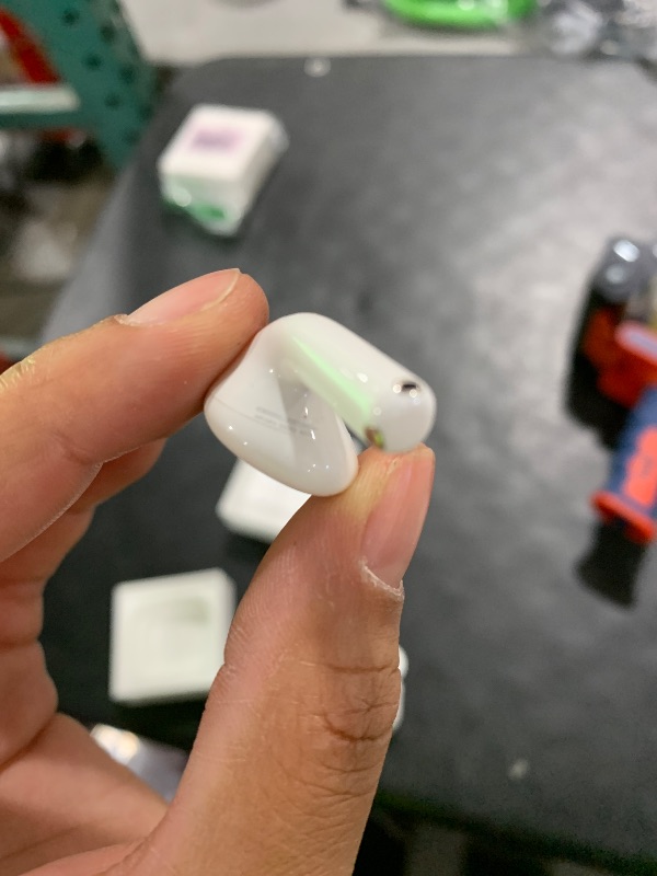 Photo 1 of Apple AirPods 4 Wireless Earbuds, Bluetooth Headphones, with Active Noise Cancellation, Adaptive Audio, Transparency Mode, Personalized Spatial Audio, USB-C Charging Case, Wireless Charging, H2 Chip