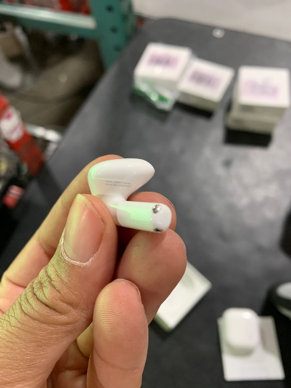 Photo 1 of Apple AirPods 4 Wireless Earbuds, Bluetooth Headphones, with Active Noise Cancellation, Adaptive Audio, Transparency Mode, Personalized Spatial Audio, USB-C Charging Case, Wireless Charging, H2 Chip