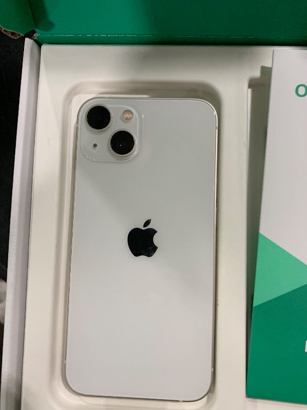 Photo 1 of Apple iPhone 13, 128GB, Starlight - Unlocked (Renewed Premium)