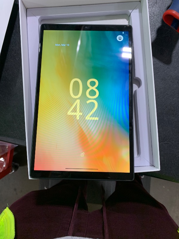 Photo 1 of POWMUS 2025 Latest Android 14 Tablets,10 Inch Tablet with 24GB RAM 128GB ROM Expand 1TB,8000mAh Battery, FHD LCD Screen,Support 5G WiFi/BT5.0/GPS, 2 in 1 Android Tablet with Keyboard Black
