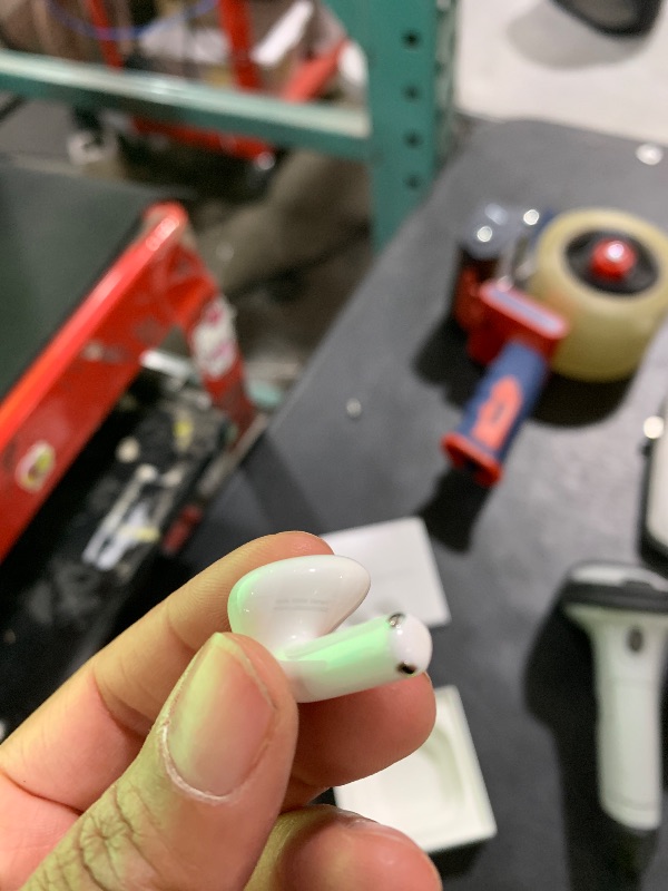 Photo 1 of Apple AirPods 4 Wireless Earbuds, Bluetooth Headphones, with Active Noise Cancellation, Adaptive Audio, Transparency Mode, Personalized Spatial Audio, USB-C Charging Case, Wireless Charging, H2 Chip