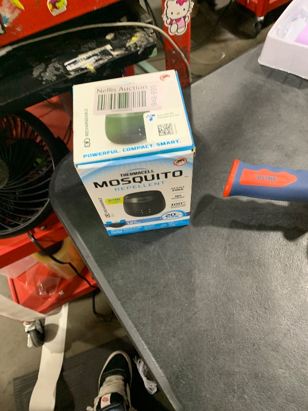 Photo 1 of Thermacell Mosquito Repeller E-Series Rechargeable with 20' Mosquito Protection Zone; Up to 9-Hr Battery Life; Includes 12-Hr Refill; Flame or Scent; DEET-Free Bug Spray Alternative