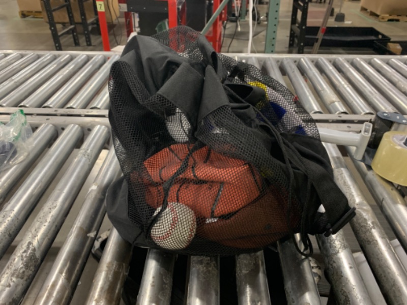 Photo 1 of BLACK BAG OF BALLS ,WILL NEED AIR