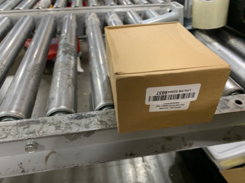 Photo 1 of 1" NPT Stainless Steel S-Type Globe Valve, Accurately Adjust Flow Rate Heavy Duty Threaded Manual Rotary Sluice Shut-off Valve for Water, Oil, Gas, Industrial Piping, and HVAC Systems (1", DN25)