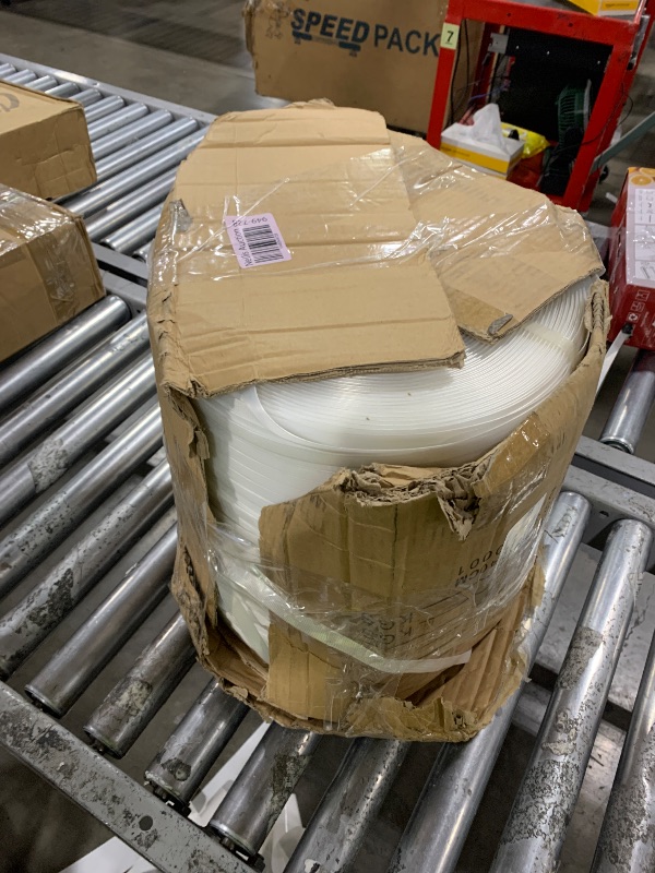 Photo 1 of VOTOER 3280 feet (1000 Meters) 1/2” Composite Cord Strapping Roll of 8" x 8" Core Size, 1600 lbs Break Strength for Poly Cord Strapping Packaging