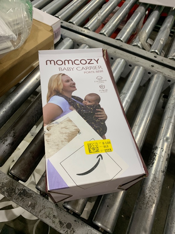 Photo 1 of Momcozy Baby Carrier - Ergonomic, Cozy and Lightweight Carrier for 7-44lbs, Effortless to Put On, Ideal for Hands-Free Parenting, Enhanced Lumbar Support, Purehug for Infant to Toddler, Black