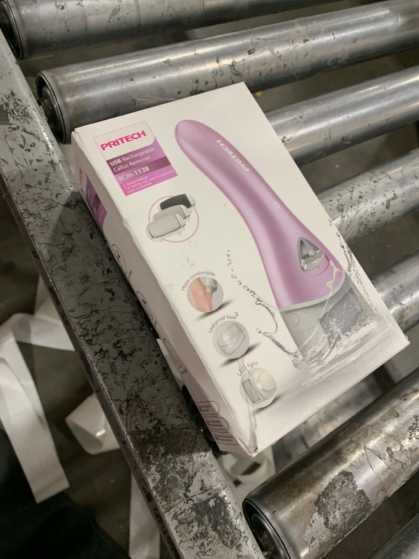 Photo 1 of Electric Foot Callus Removers Rechargeable,Portable Electronic Foot File Pedicure Tools, Electric Callus Remover Kit,Professional Pedi Feet Care Perfect for Dead,Hard Cracked Dry Skin?Pink?