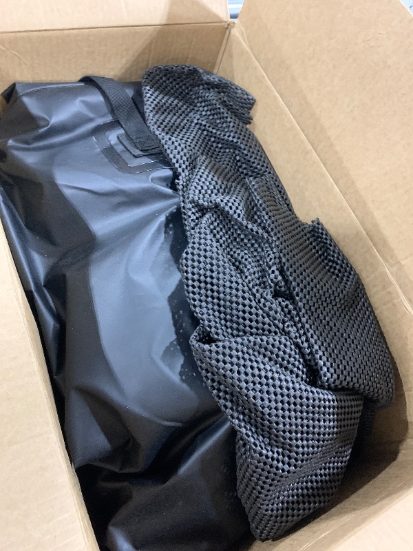 Photo 1 of MeeFar Car Roof Bag XBEEK Rooftop top Cargo Carrier Bag 20 Cubic feet Waterproof for All Cars with/Without Rack, Includes Anti-Slip Mat, 10 Reinforced Straps, 6 Door Hooks, Luggage Lock