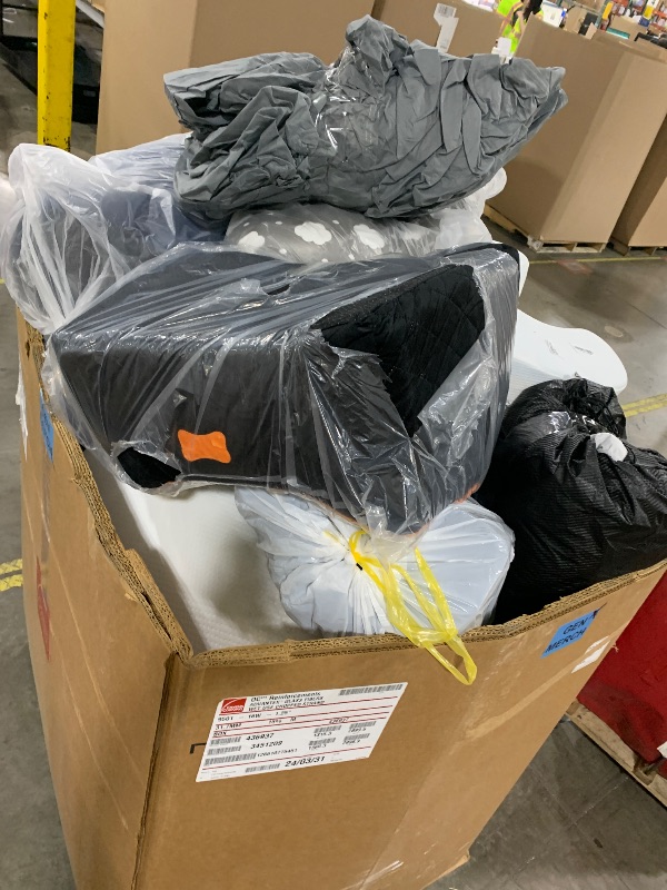 Photo 1 of 20 MISCELLANEOUS ITEMS, PILLOWS, BEDDING, RUGS, ETC... SOLD AS IS, FINAL SET PRICE