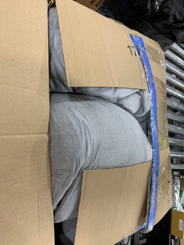 Photo 1 of Pharmedoc Pregnancy Pillows, U-Shape Full Body Pillow -Removable Cover Jumbo Size - Grey - Pregnancy Pillows for Sleeping - Body Pillows for Adults, Maternity Pillow and Pregnancy Must Haves