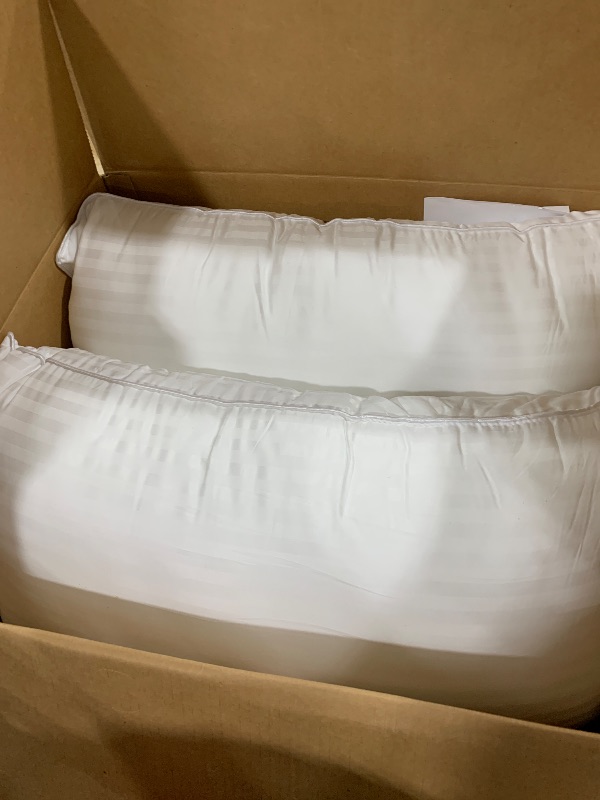 Photo 1 of COZSINOOR Bed Pillows for Sleeping Queen Size - Hotel Quality Set of 2 - Breathable Down Alternative Microfiber Filled for Back, Stomach, Side Sleepers, Cooling & Skin-Friendly