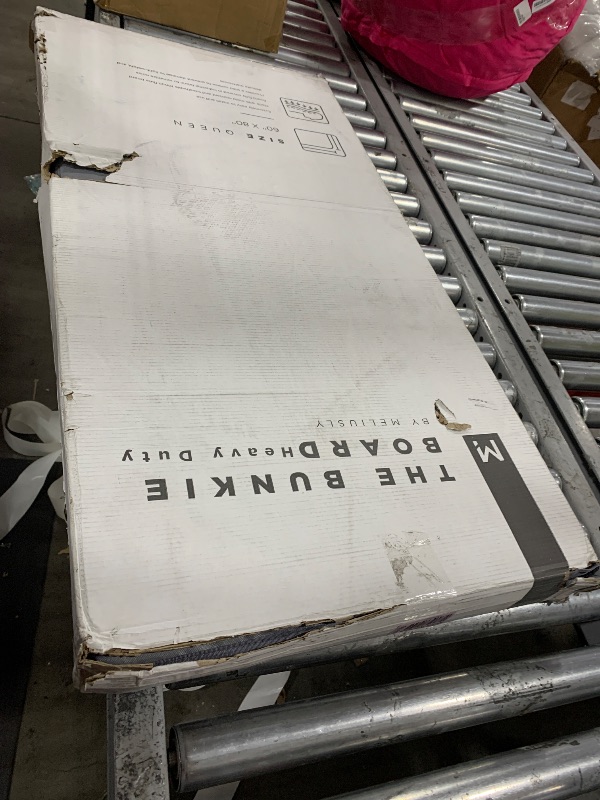 Photo 1 of Meliusly Heavy Duty 10mm Bunkie Board Queen Size (60x80'') Patent Pending Low Profile Bed Board Design - Breathable, Noise Minimizing, Moisture Resistant Bunkieboards, Low Profile Bed Support